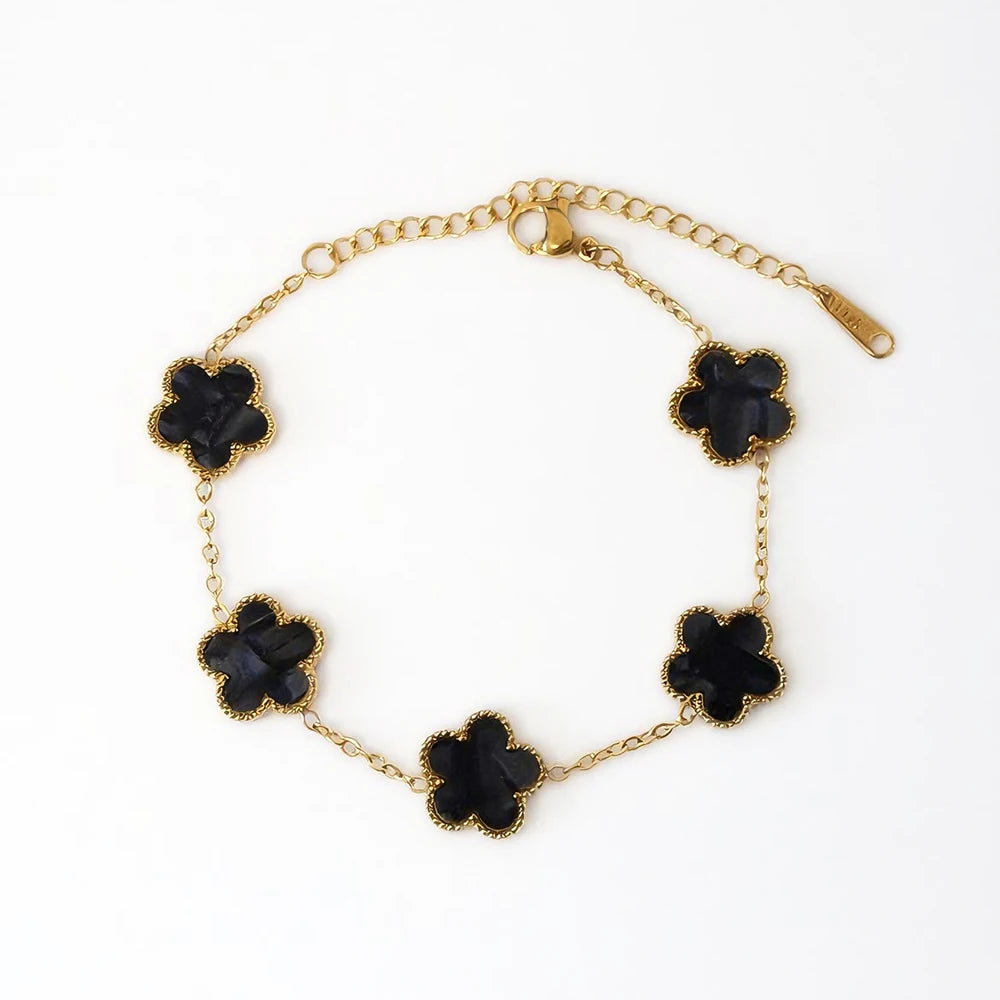 Clover Bracelet - Black